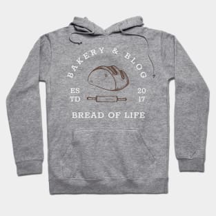 Bread of Life Bakery & Blog | Brown & White Logo Hoodie